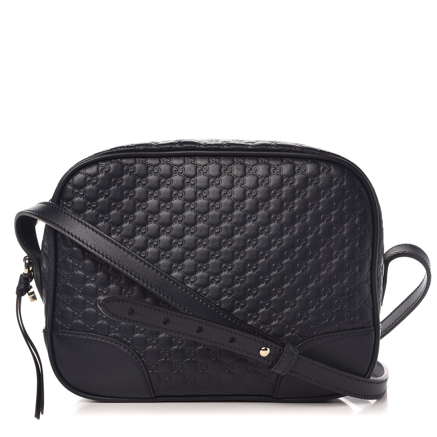 Gucci Soft Microguccissima Mini Bree Messenger Bag Blue 1 of 7