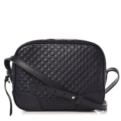Gucci Soft Microguccissima Mini Bree Messenger Bag Blue 1 of 7