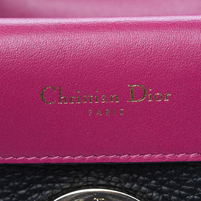 Christian Dior Bullcalf Mini Be Dior Flap Black Rose Indien 7 of 13