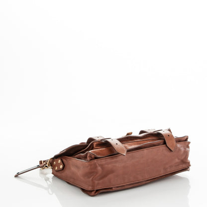 Proenza Schouler Lambskin Medium PS1 Satchel Saddle 3 of 6