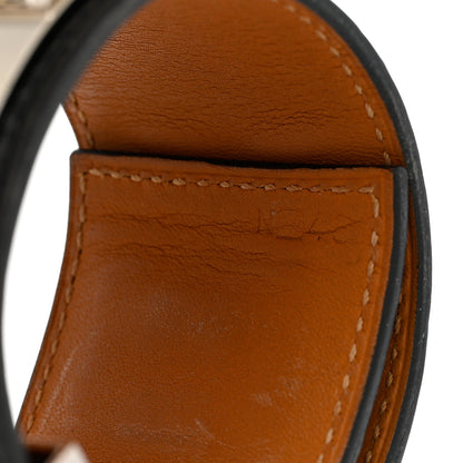 Hermes Shiny Alligator Collier de Chien CDC Bracelet Black 6 of 6