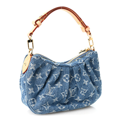 Louis Vuitton Monogram Denim Pochette Valley Blue 3 of 9