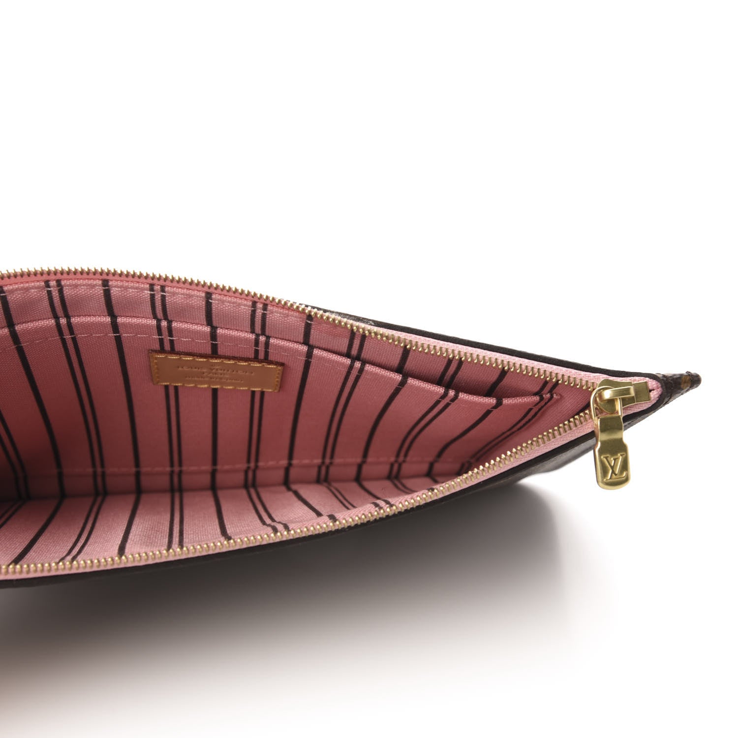 Louis Vuitton Monogram Neverfull MM GM Pochette Sugar Pink 5 of 8