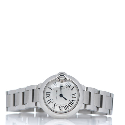 Cartier Stainless Steel 28mm Ballon Bleu De Quartz Watch 2 of 5