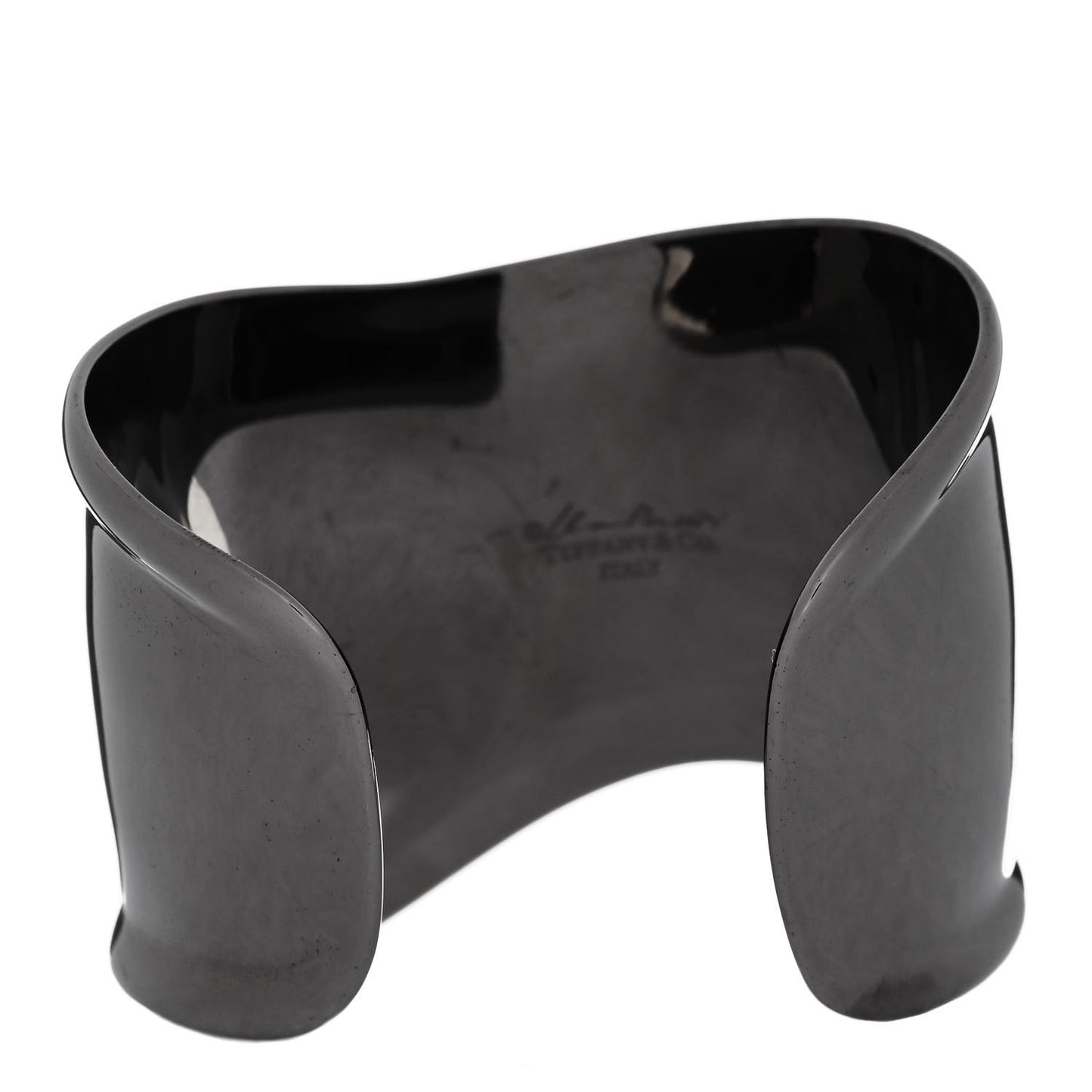 Ruthenium Medium Elsa Peretti Left Wrist Bone Cuff Bracelet