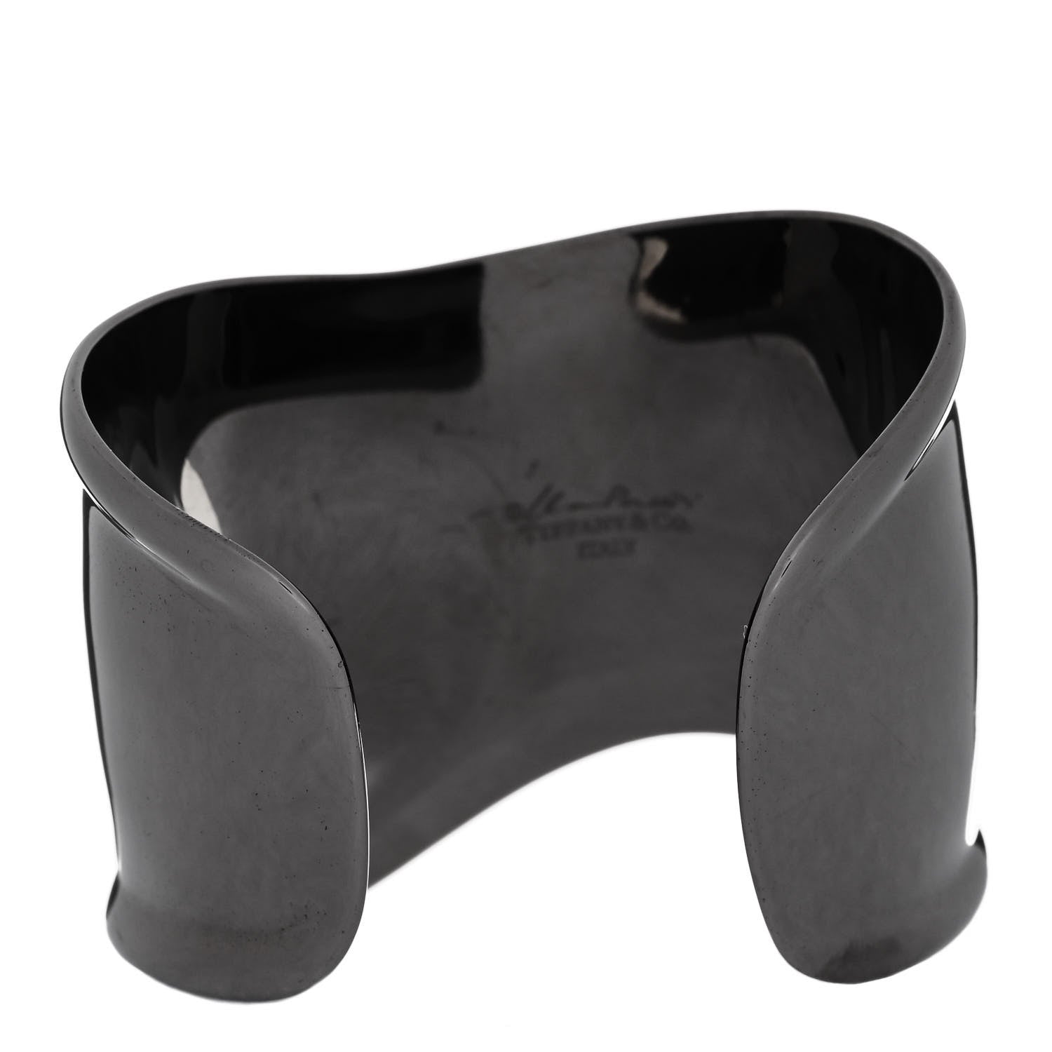 Tiffany Ruthenium Medium Elsa Peretti Left Wrist Bone Cuff Bracelet 2 of 3