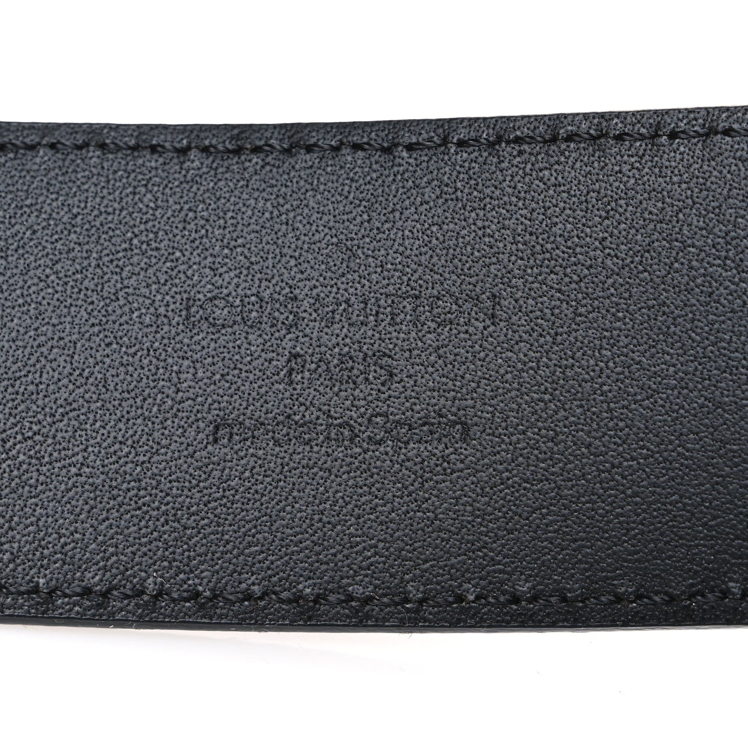 Louis Vuitton Damier Cobalt 35mm Pont Neuf Belt 5 of 7