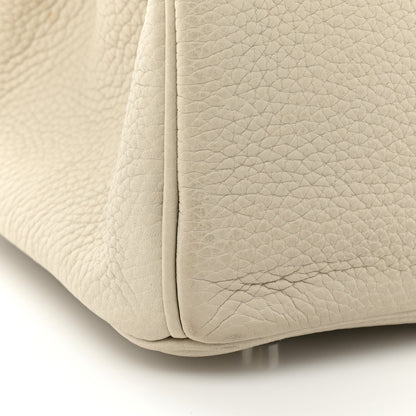 Hermes Taurillon Clemence Birkin 30 Beton 11 of 14