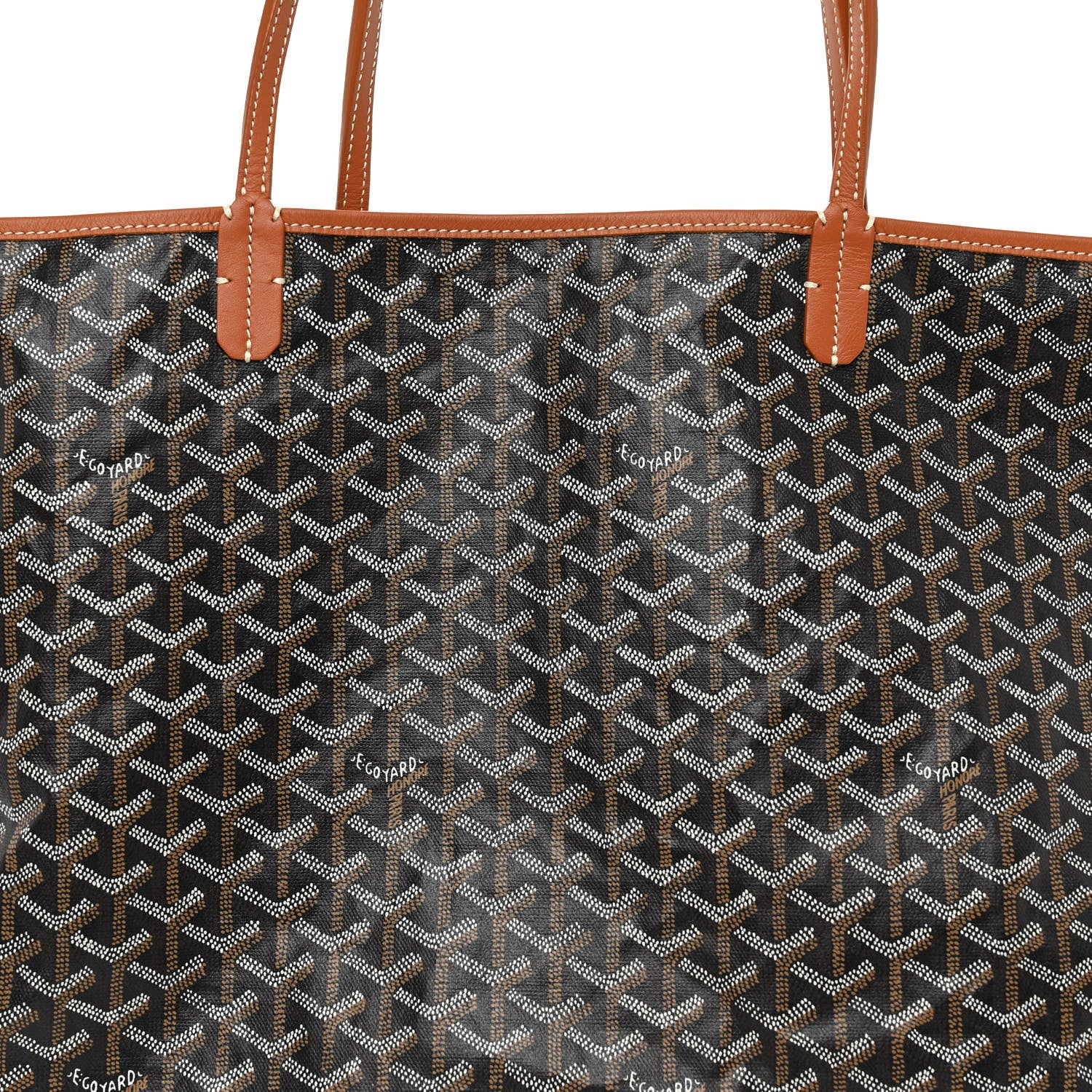 Goyard Goyardine Saint Louis GM Black Gold 9 of 13