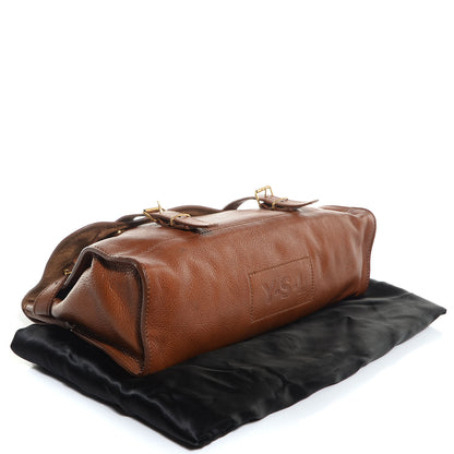 Saint Laurent Mens Calfskin Montmarte Bag Brown 4 of 7