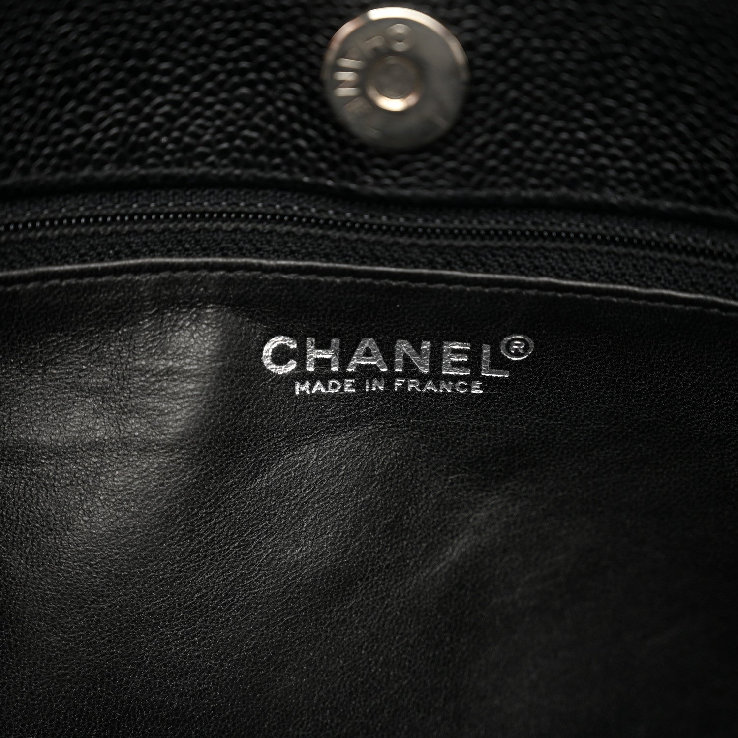 Chanel Grained Calfskin Bijoux Chain Shoulder Bag Black 7 of 10