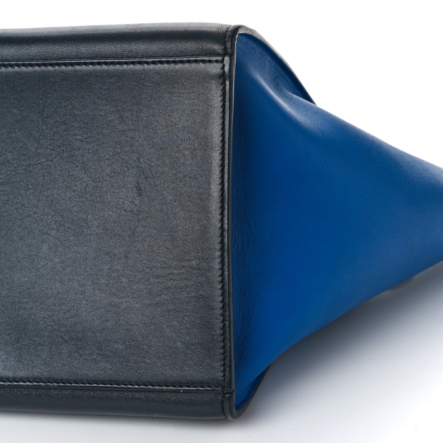 Celine Smooth Calfskin Medium Tri-Color Trapeze Ink 8 of 11