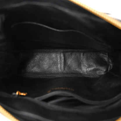 Chanel Lambskin Quilted Messenger Bag Black 5 of 11