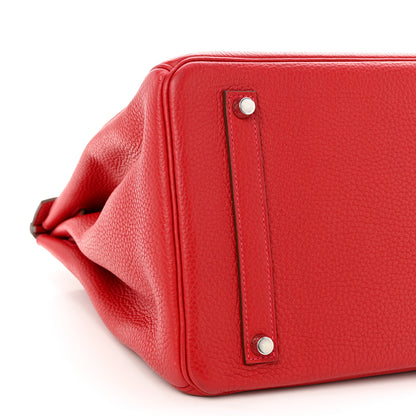 Hermes Togo Birkin 35 Rouge Casaque 9 of 14