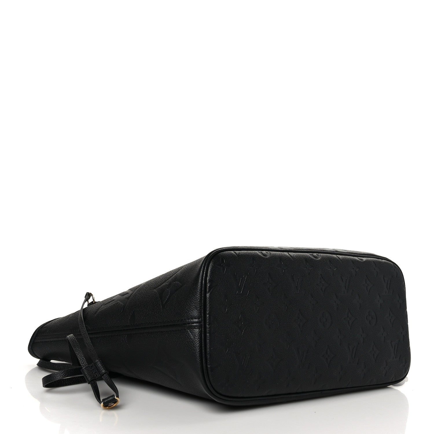 Louis Vuitton Empreinte Monogram Giant Neverfull MM Black 5 of 9