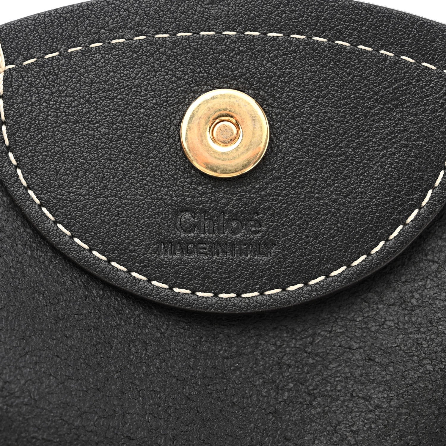 Chloe Small Grain Smooth Calfskin Medium Darryl Tote Black 5 of 13