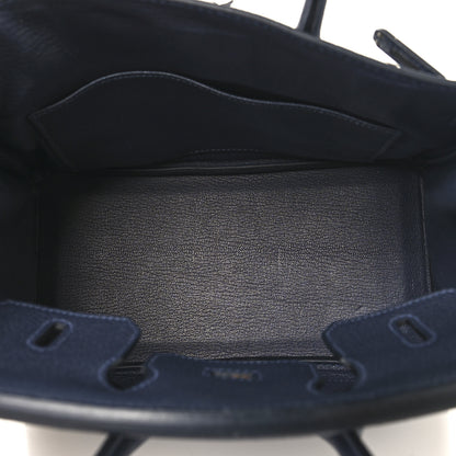 Hermes Togo Birkin 25 Bleu Nuit 5 of 12