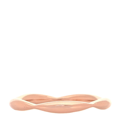 Chanel 18K Rose Gold Diamond Camellia Band Ring 49 4.75 6 of 8