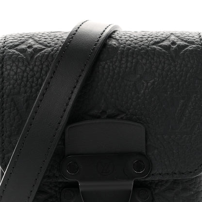 Louis Vuitton Taurillon Monogram S Lock Wearable Wallet Black 6 of 8