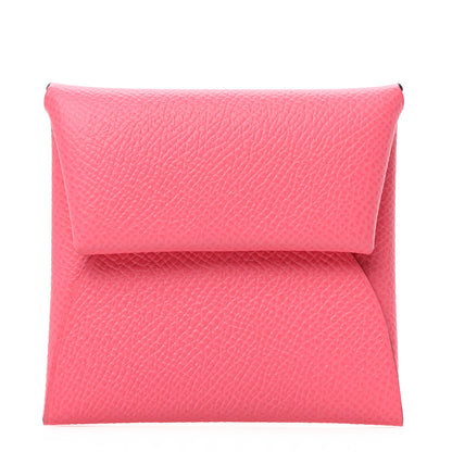 Hermes Epsom Bastia Coin Purse Rose Azalee 1 of 7
