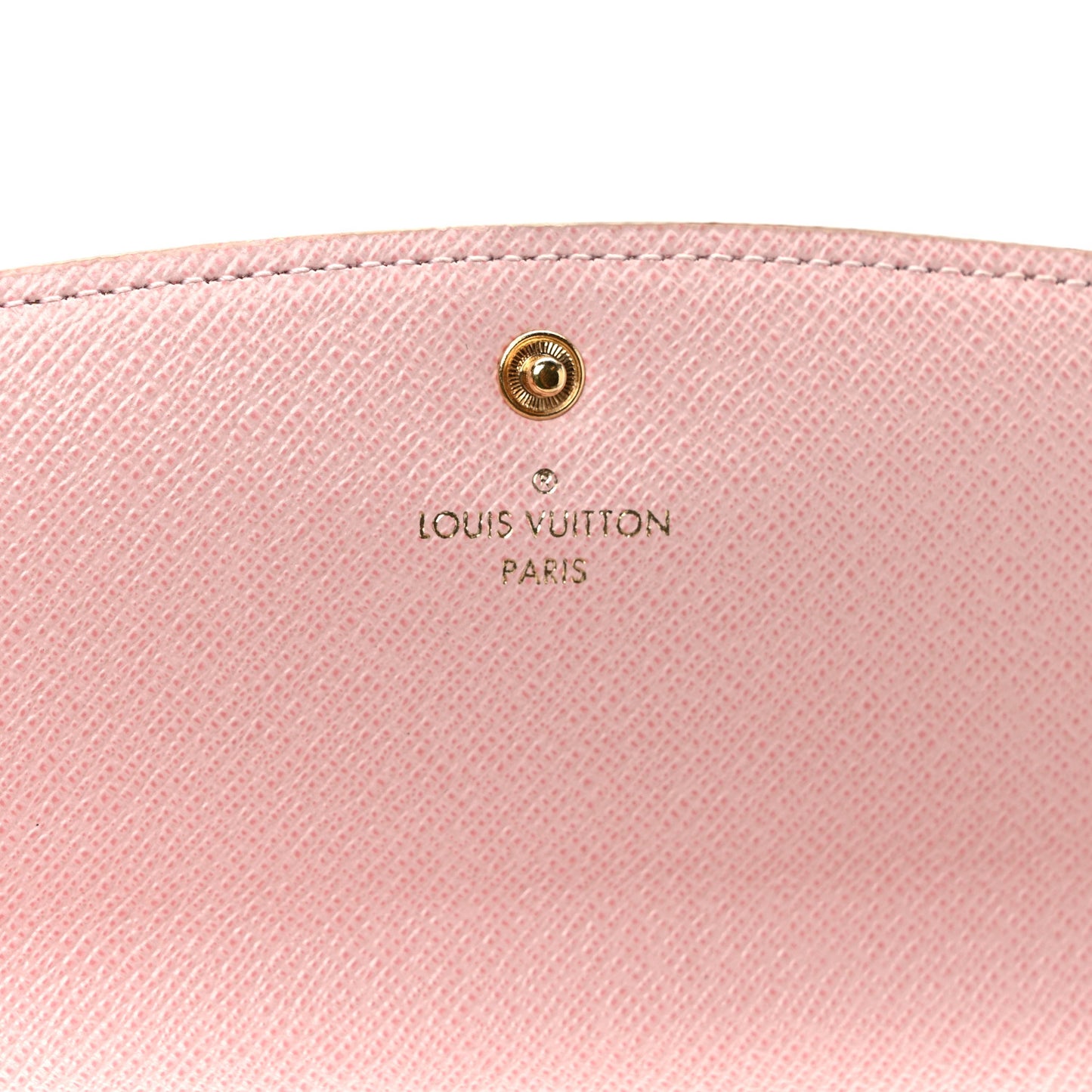 Damier Azur Emilie Wallet Rose Ballerine