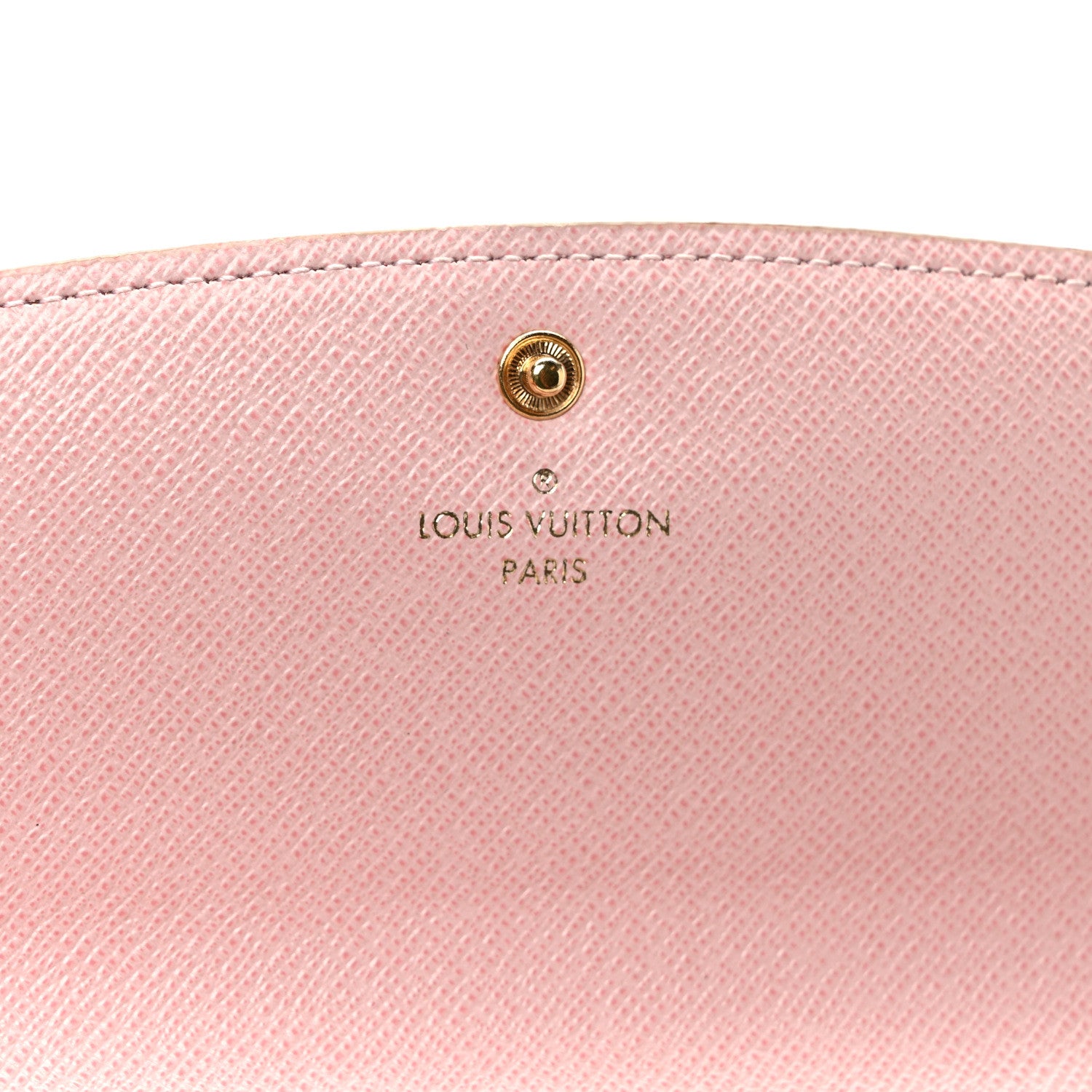 Louis Vuitton Damier Azur Emilie Wallet Rose Ballerine 6 of 9