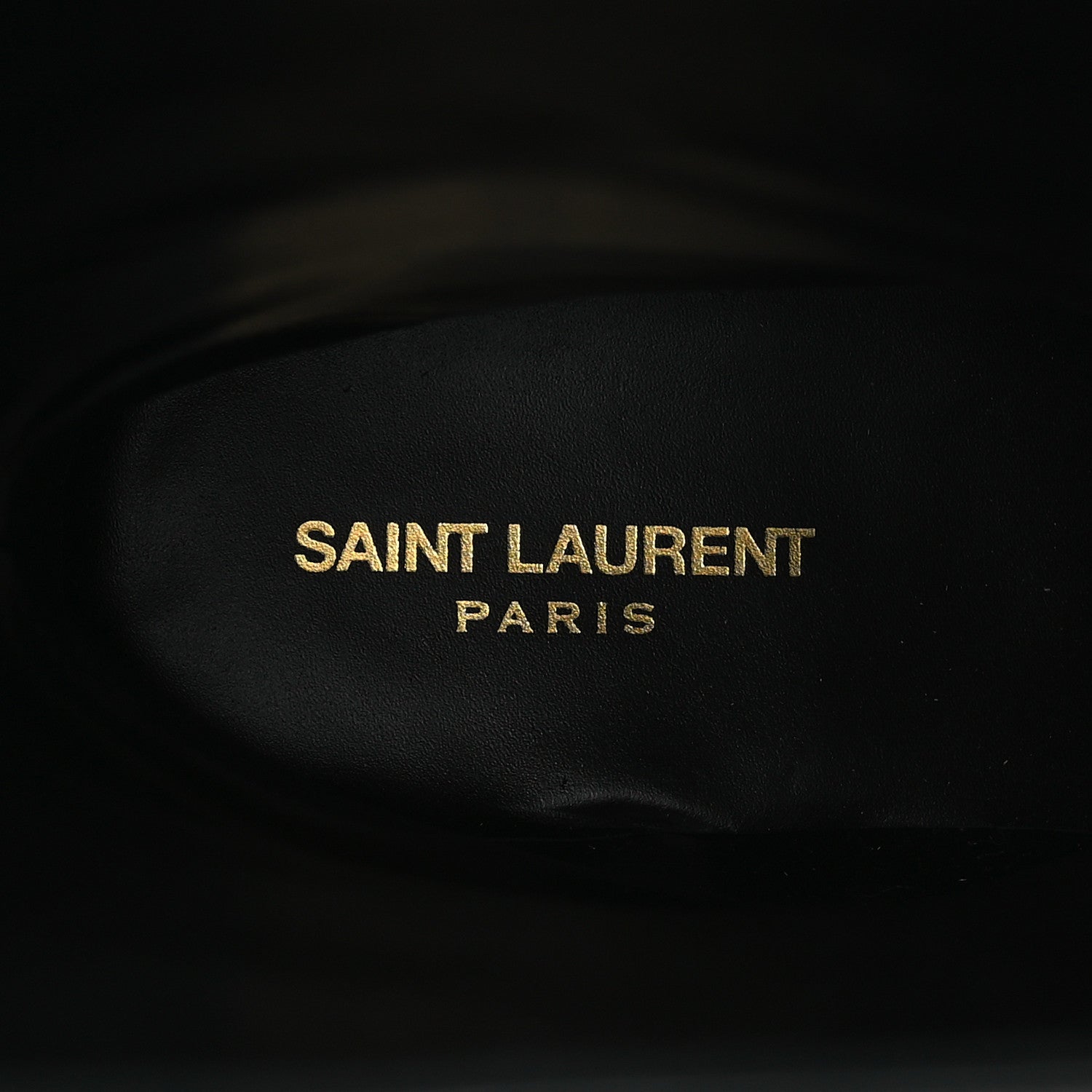 Saint Laurent Vitello Ruinart Hunt 25 Boots 40 Black 9 of 13
