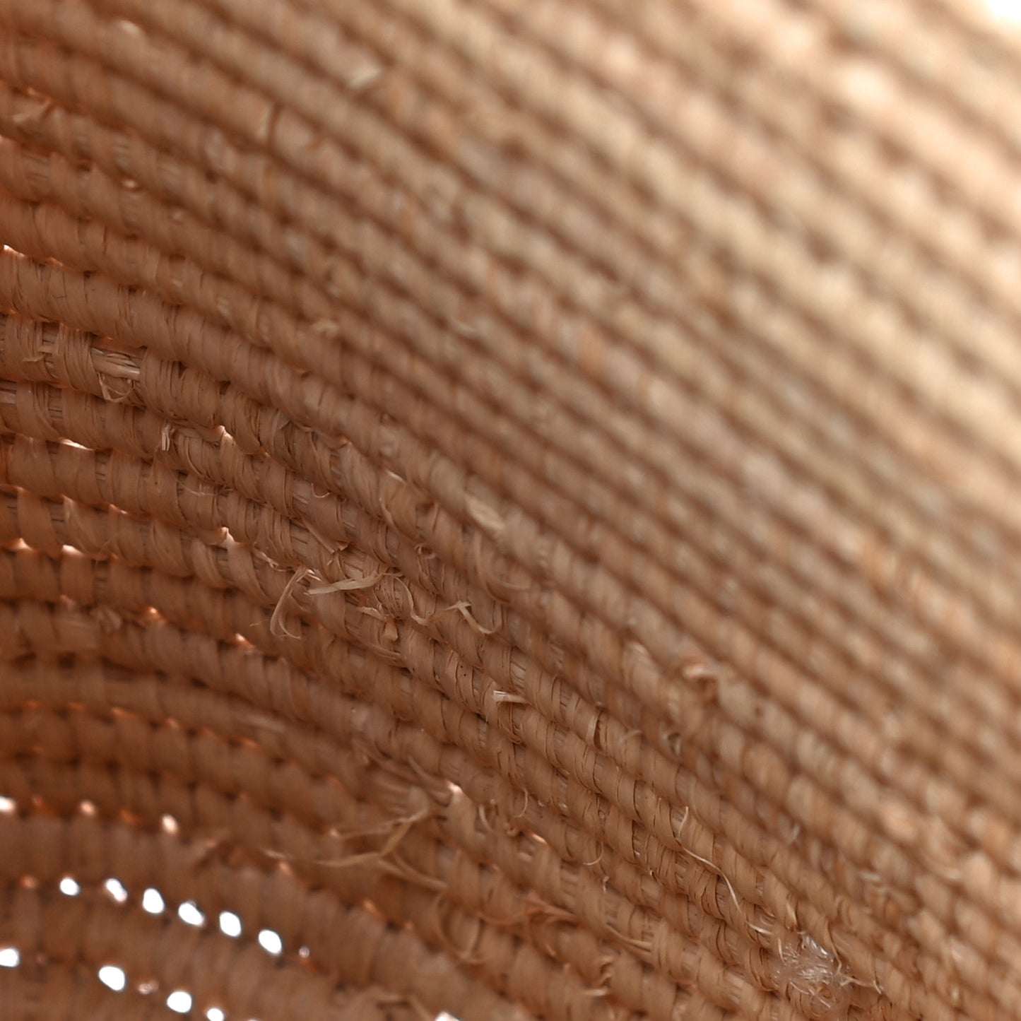 Raffia Small Square Basket Tote Bag Natural Tan