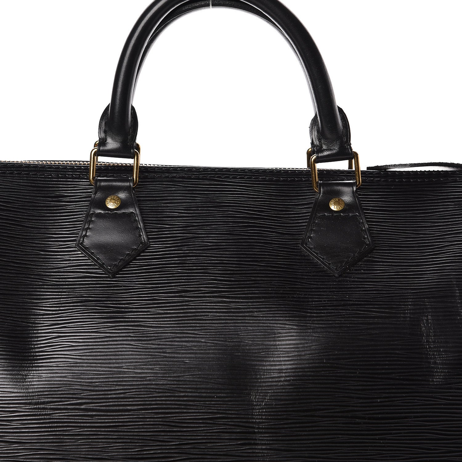 Louis Vuitton Epi Speedy 40 Black 9 of 12