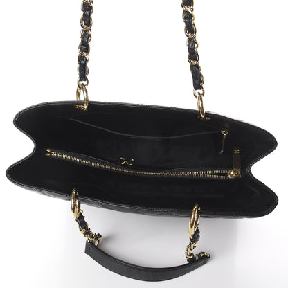 Chanel Caviar Quilted Grand Shopping Tote GST Black 4 of 9