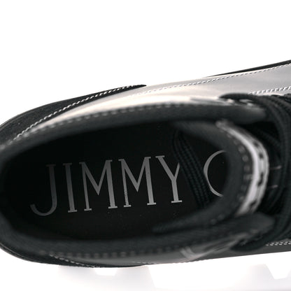 Jimmy Choo Nappa Crosta Suede Mens Nord Combat Boots 43 Black 7 of 9