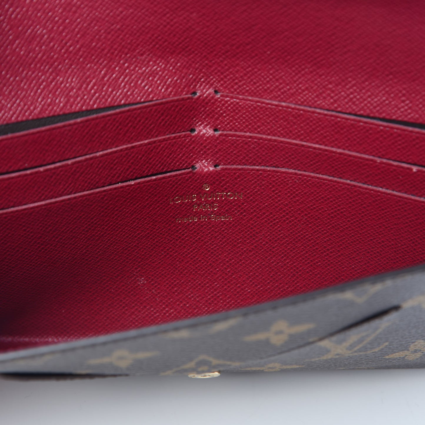 Monogram Jeanne Wallet Fuchsia