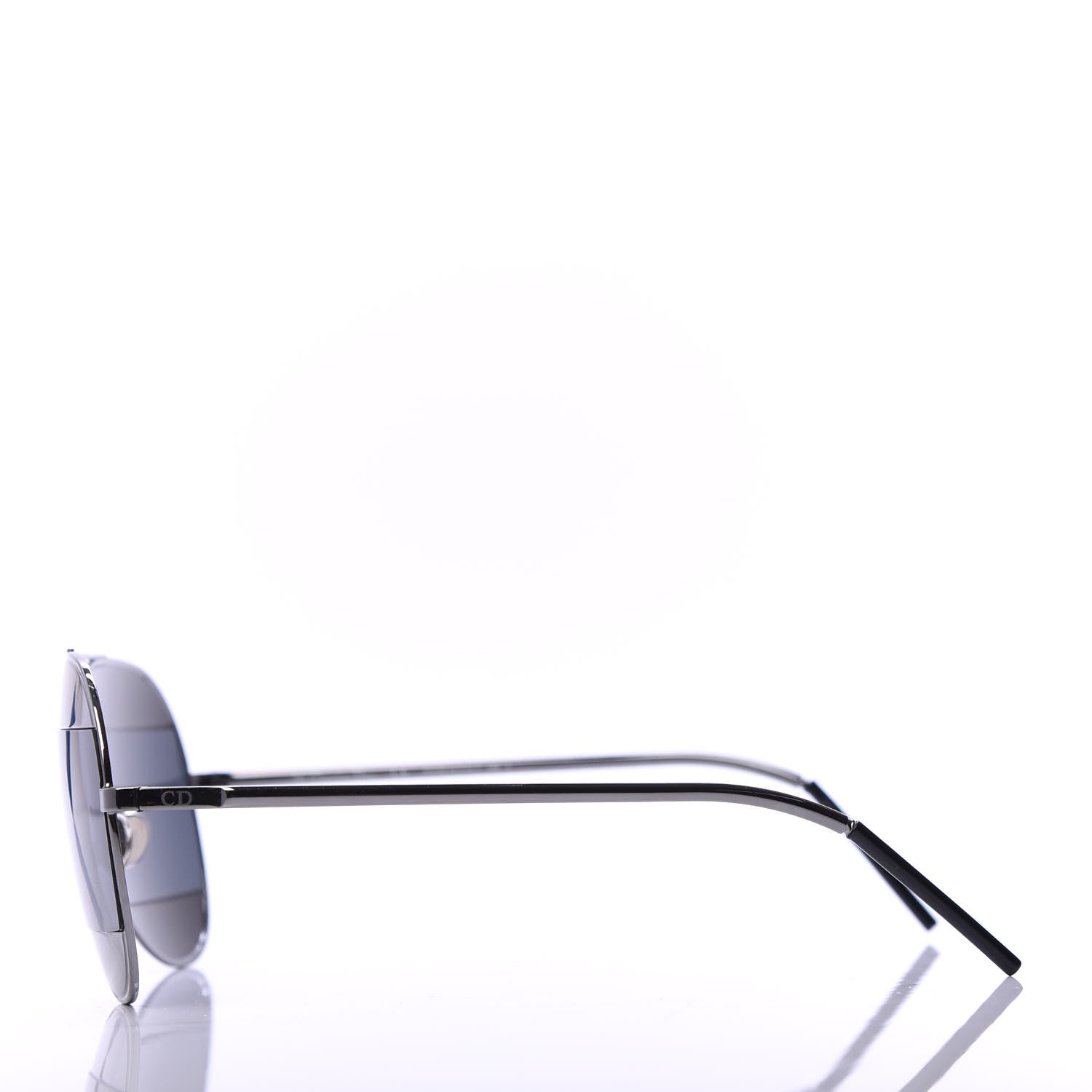 Christian Dior Split 1 Aviator Sunglasses Silver 3 of 8