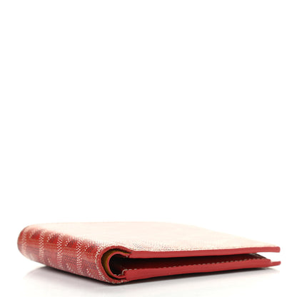 Goyard Goyardine Saint Florentin Bi-Fold Wallet Red 4 of 11