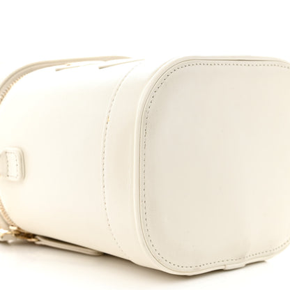 Chanel Lambskin Timeless Vanity Cosmetic Case White 9 of 12