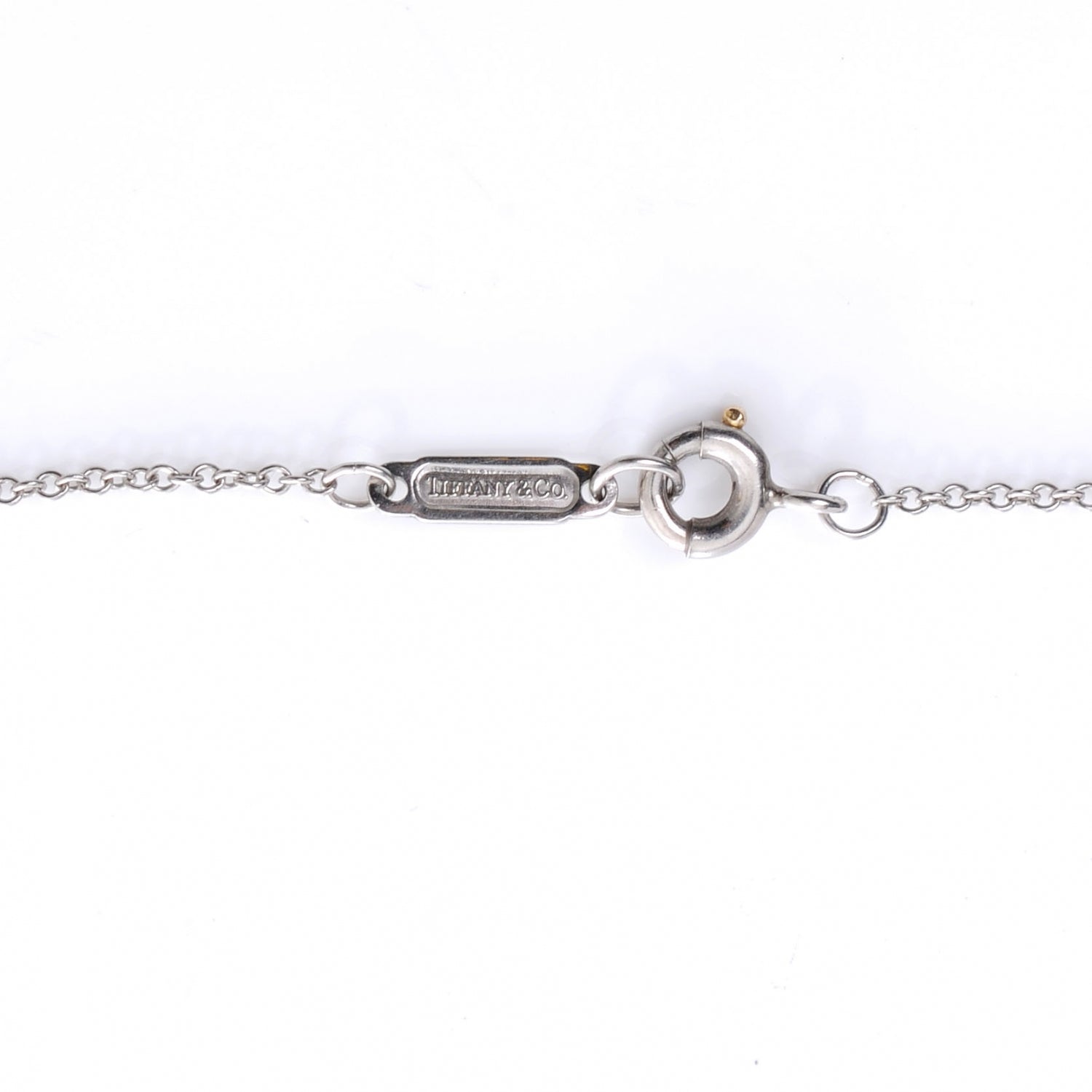 Tiffany Platinum Diamond Starburst Pendant Necklace 4 of 5