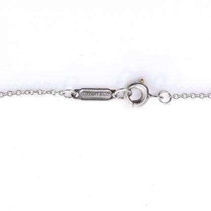 Tiffany Platinum Diamond Starburst Pendant Necklace 4 of 5