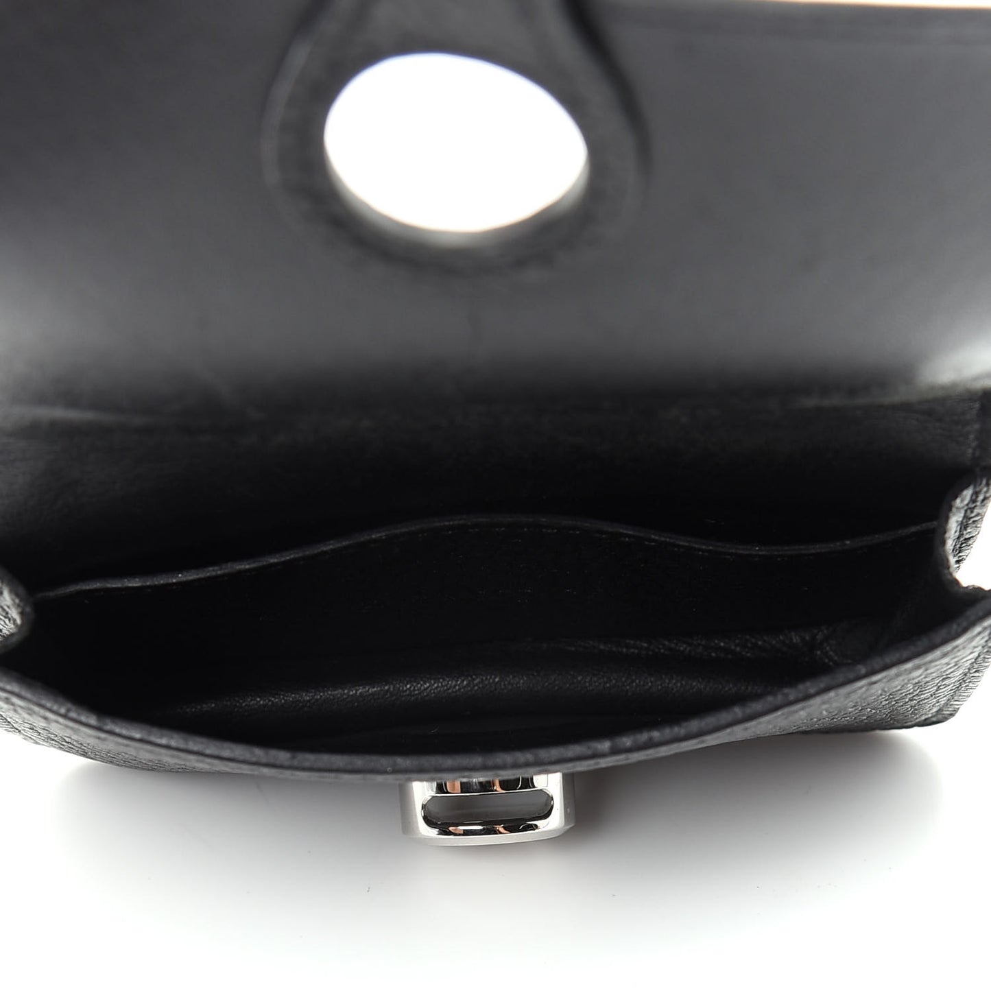 Togo Dogon Card Case Black