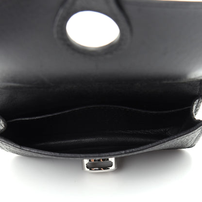 Hermes Togo Dogon Card Case Black 6 of 6
