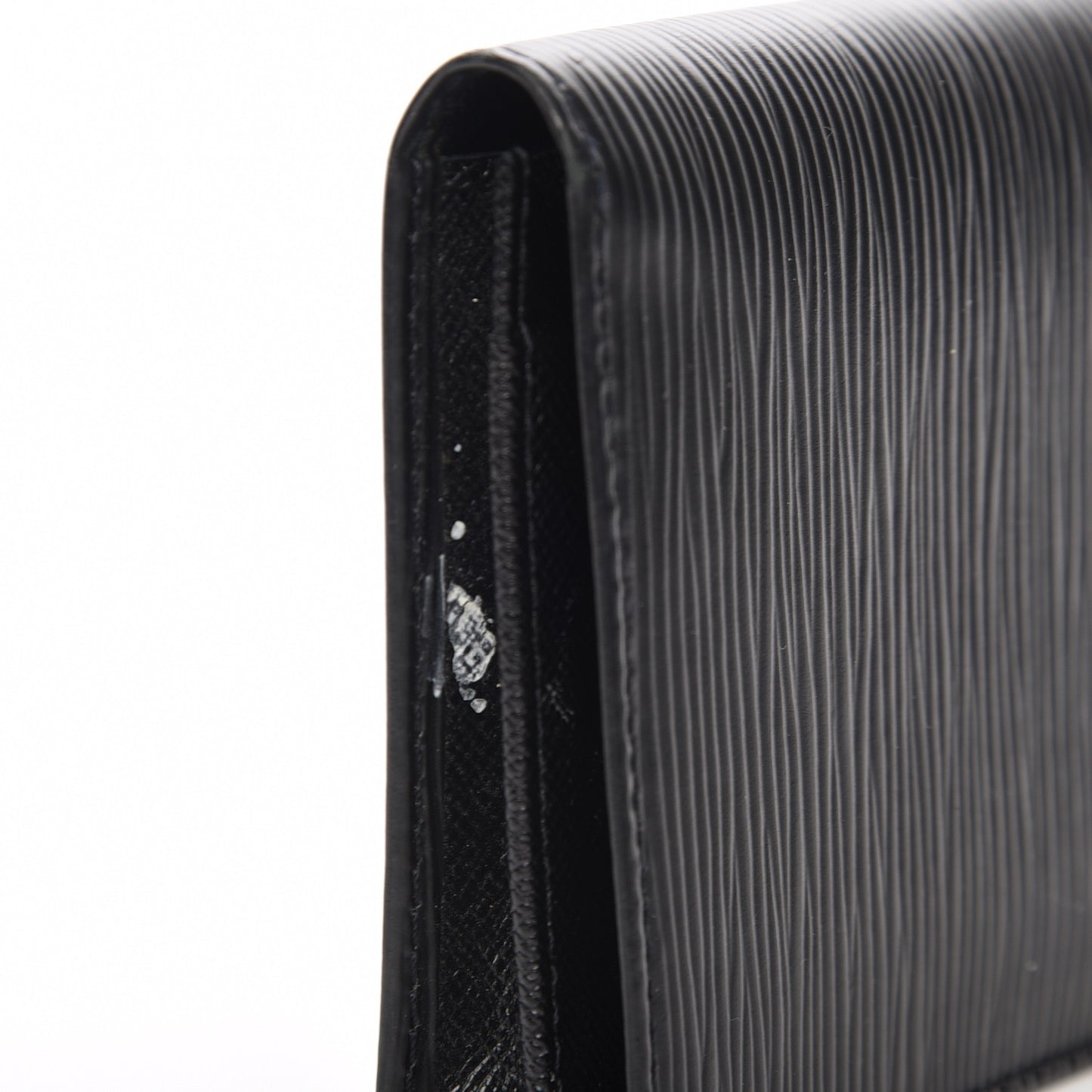 Epi Checkbook Organizer Wallet Black