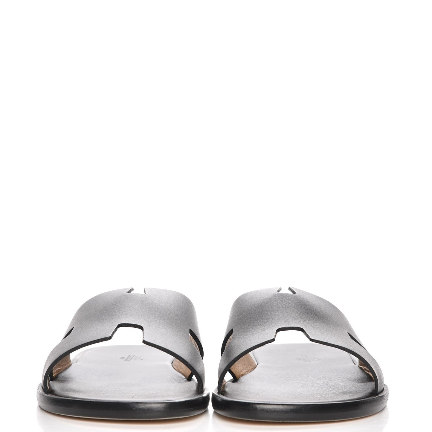 Calfskin Mens Izmir Sandals 42 Black