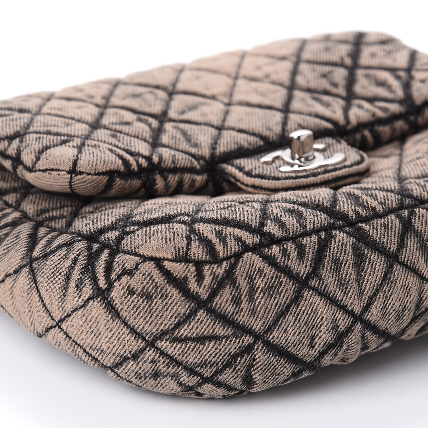 Chanel Washed Denim Quilted Small Denimpression Flap Rose Clair 6 of 11