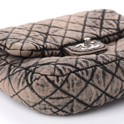 Chanel Washed Denim Quilted Small Denimpression Flap Rose Clair 6 of 11