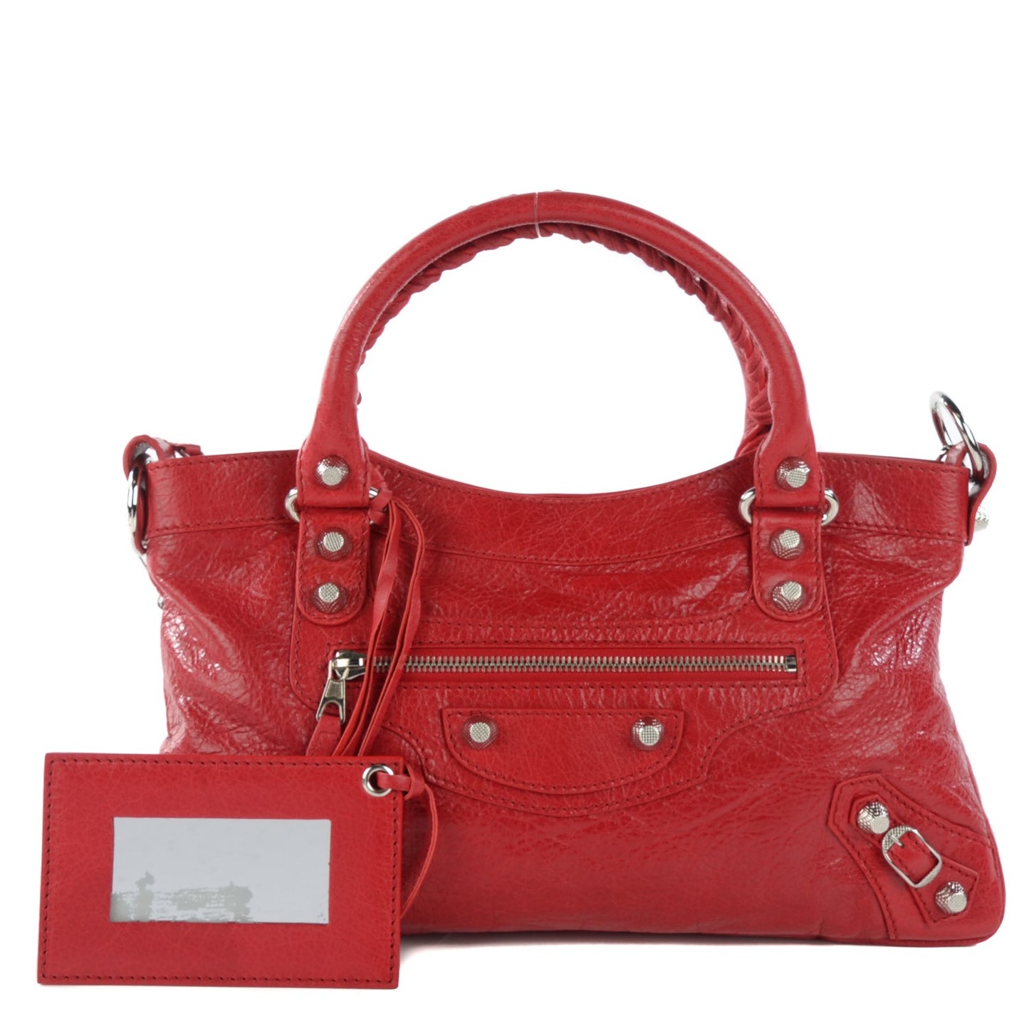 Agneau Giant 12 Silver Hardware First Rouge Cardinal
