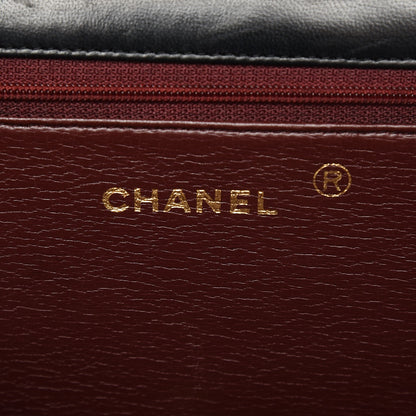 Chanel Lambskin Quilted Small Single Flap Black 7 of 10