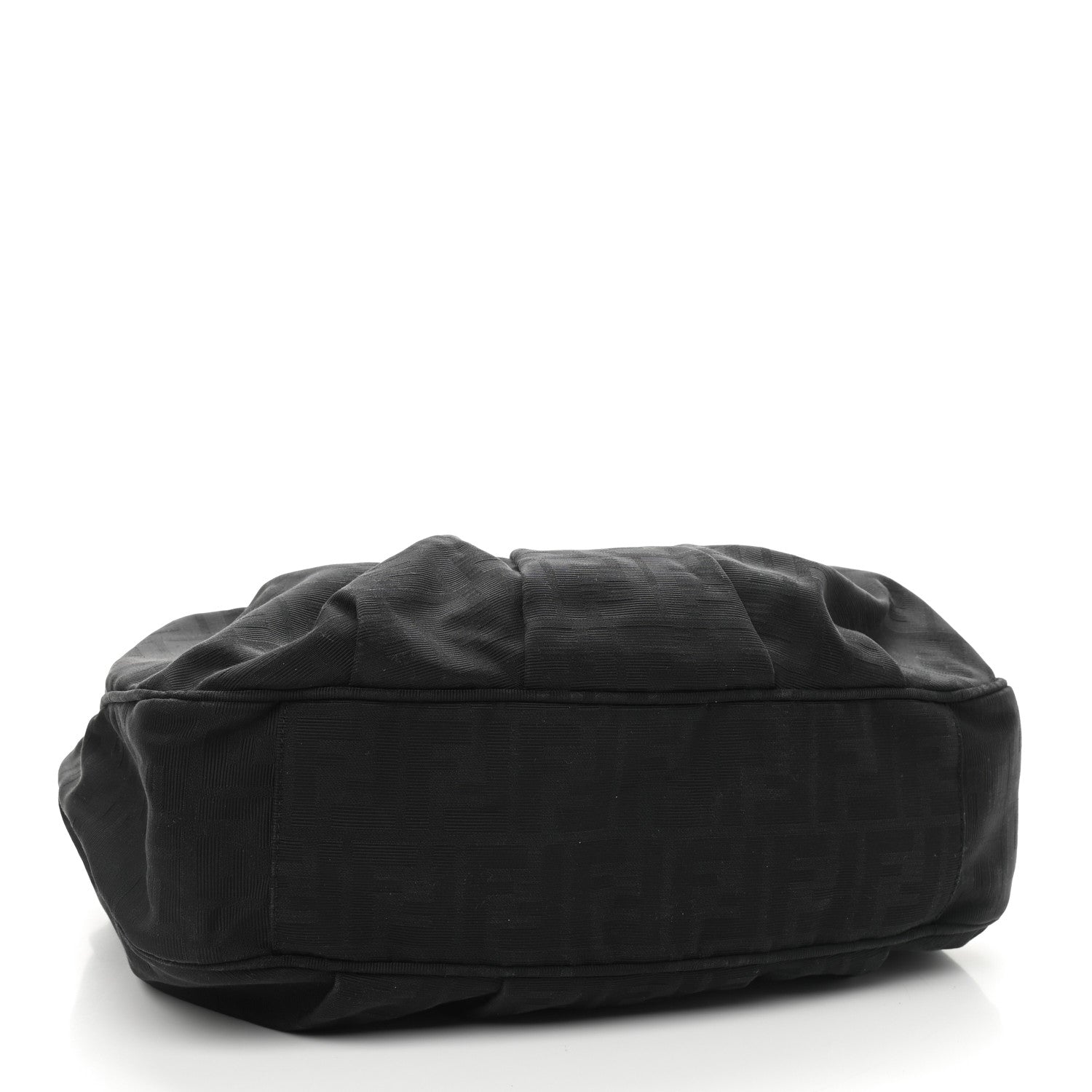 Fendi Zucca Enamel Mia Hobo Black 5 of 9