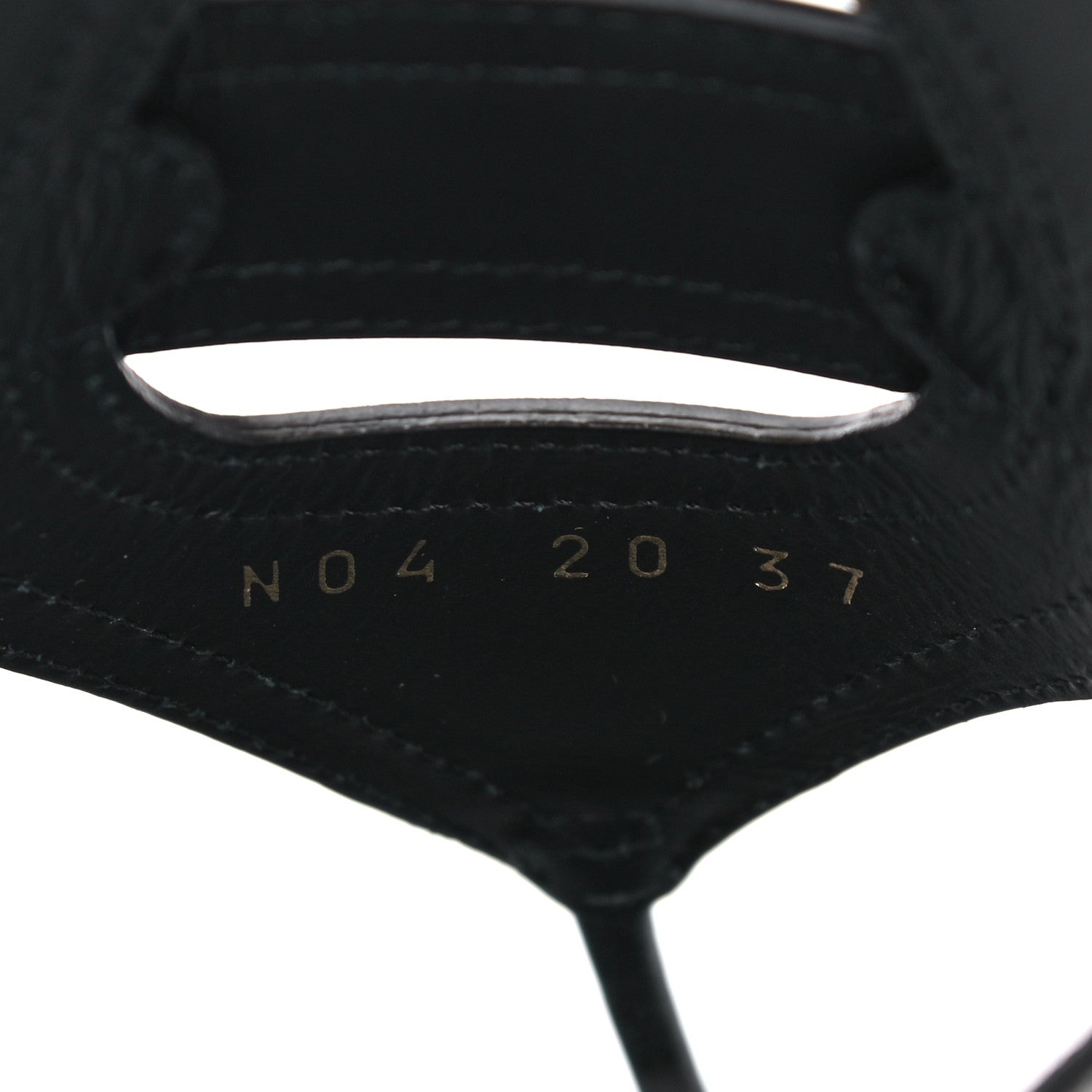 Christian Dior Calfskin 30 Montaigne Thong Sandals 37 Black 8 of 13