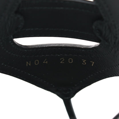 Christian Dior Calfskin 30 Montaigne Thong Sandals 37 Black 8 of 13