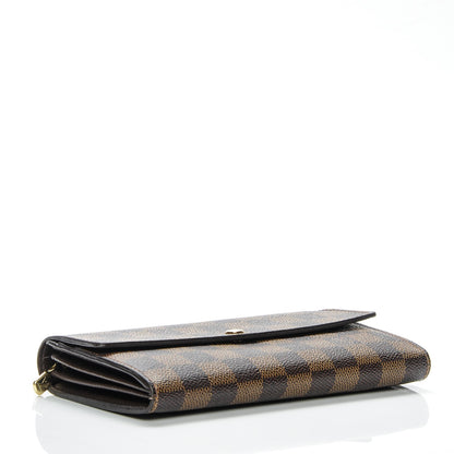 Louis Vuitton Damier Ebene Sarah Wallet 4 of 6