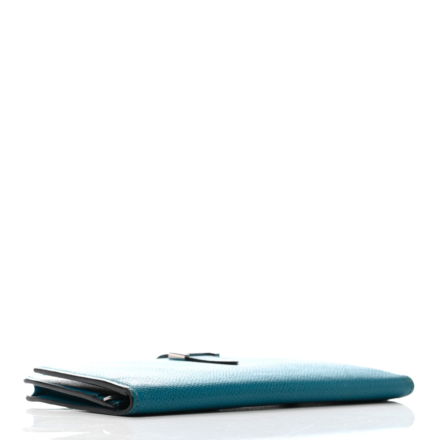 Hermes Epsom Bearn Gusset Wallet Bleu Izmir 4 of 6